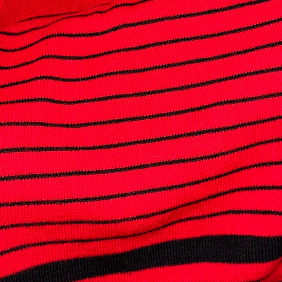 Striped Red Top - Picture 2 of 4